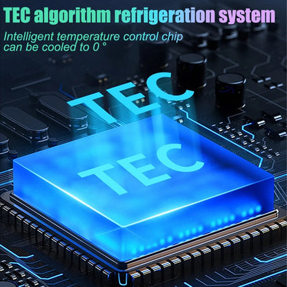 Mobile Phone Cooler Magnetic Semiconductor Refrigeration Radiator Game Cooler System Quick Cooling Fan For IPhone 13 12 Samsung